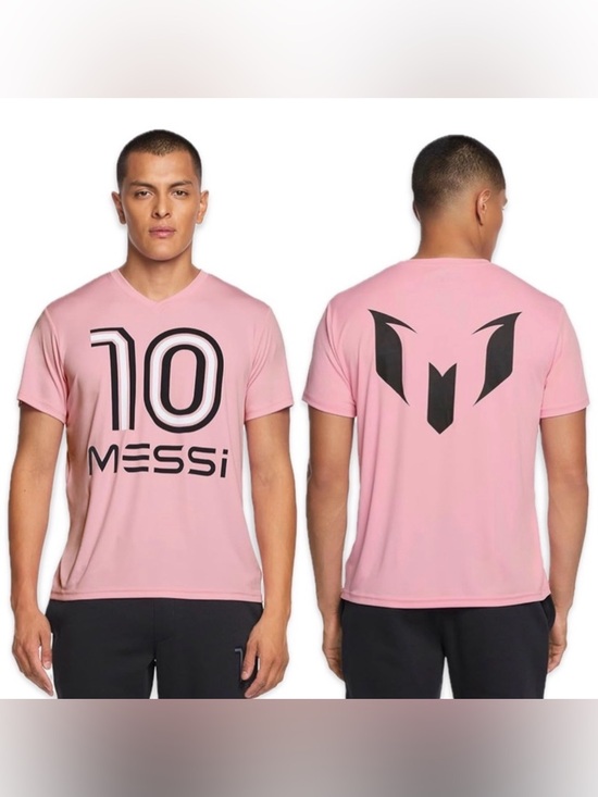 Messi Other - NWT [Messi] Lionel Messi #10 Heatwave Soccer-Style Lifestyle Jersey Men’s Large